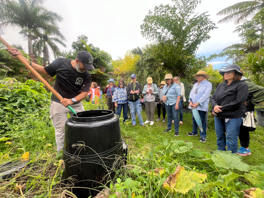 Compost workshop at Fertile Earth