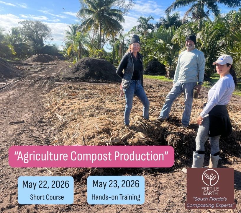 Agricultural compost production workshop